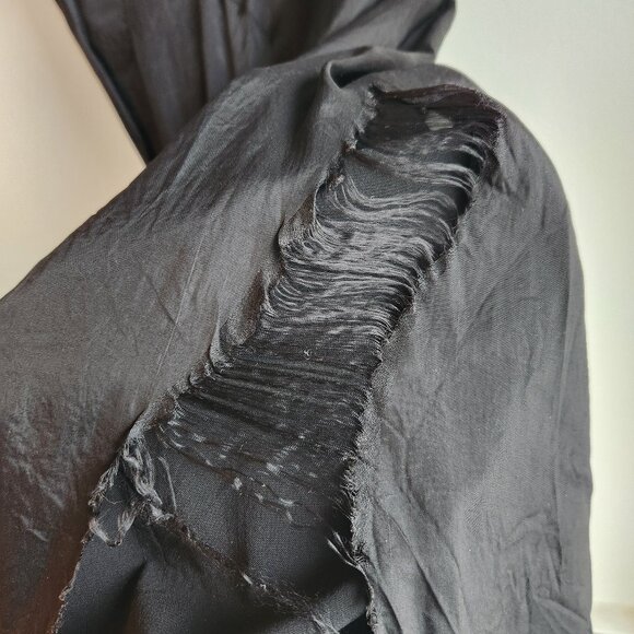 Escada Black Midi Sheath Dress with Ruched Front - US 4 (XS) - Picture 9 of 9